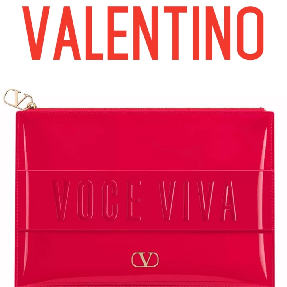 Valentino Voce Viva Travel Pouch/Makeup Bag